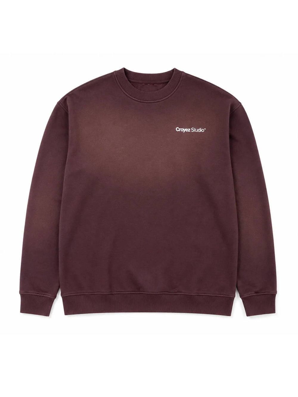 Croyez - Studio Faded Sweater - Red