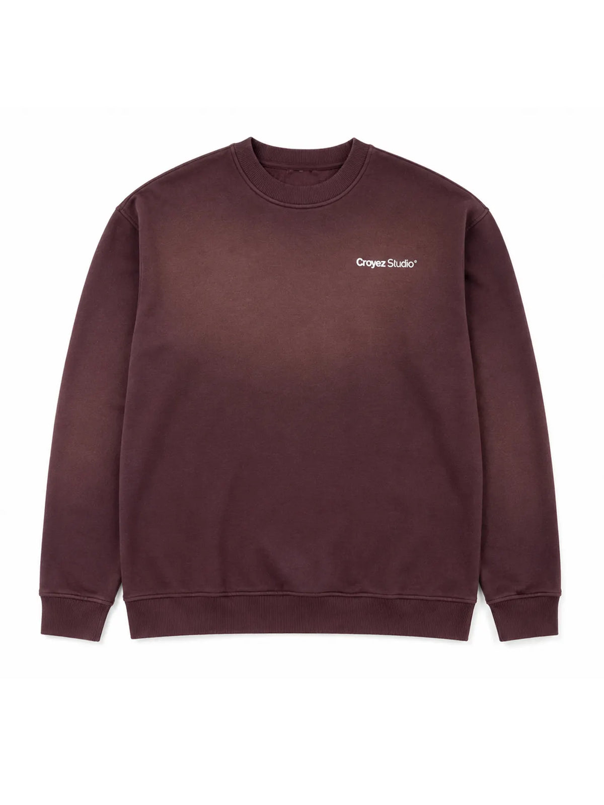 Croyez Studio Faded Sweater | Red