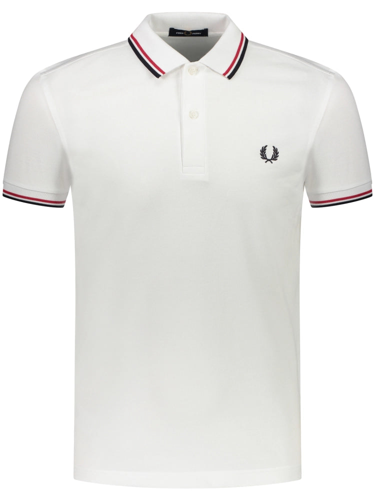 Fred Perry TWIN TIPPED SHIRT - Slim fit katoenen herenpolo