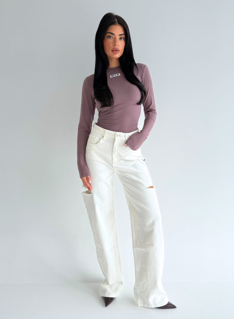 JUNE WIDE LEG - Off White