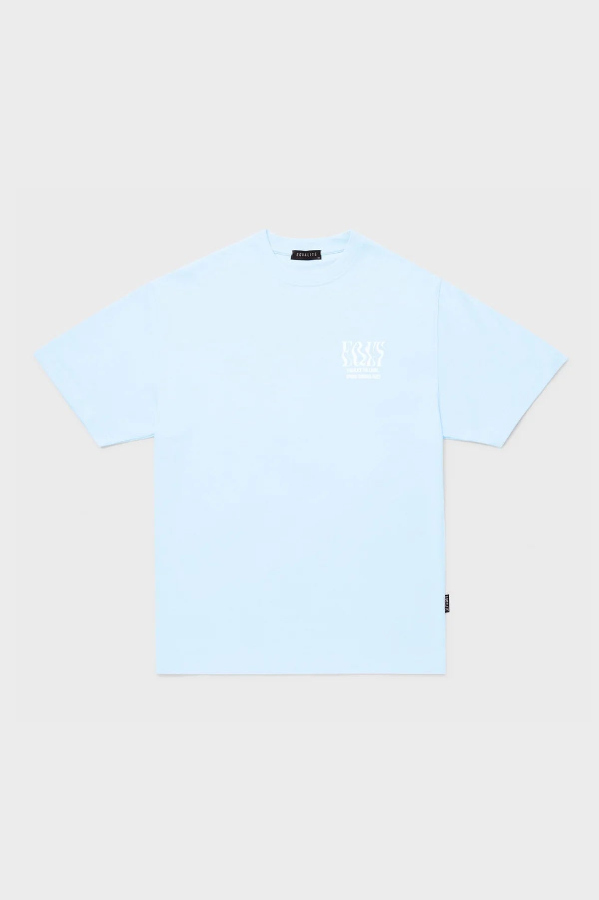BLUR OVERSIZED T-Shirt – Hellblau