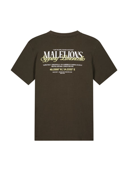 Malelions Heren Limoncello Drinken T-shirt