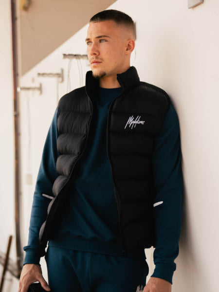 Malelions Sport Counter Bodywarmer - Black