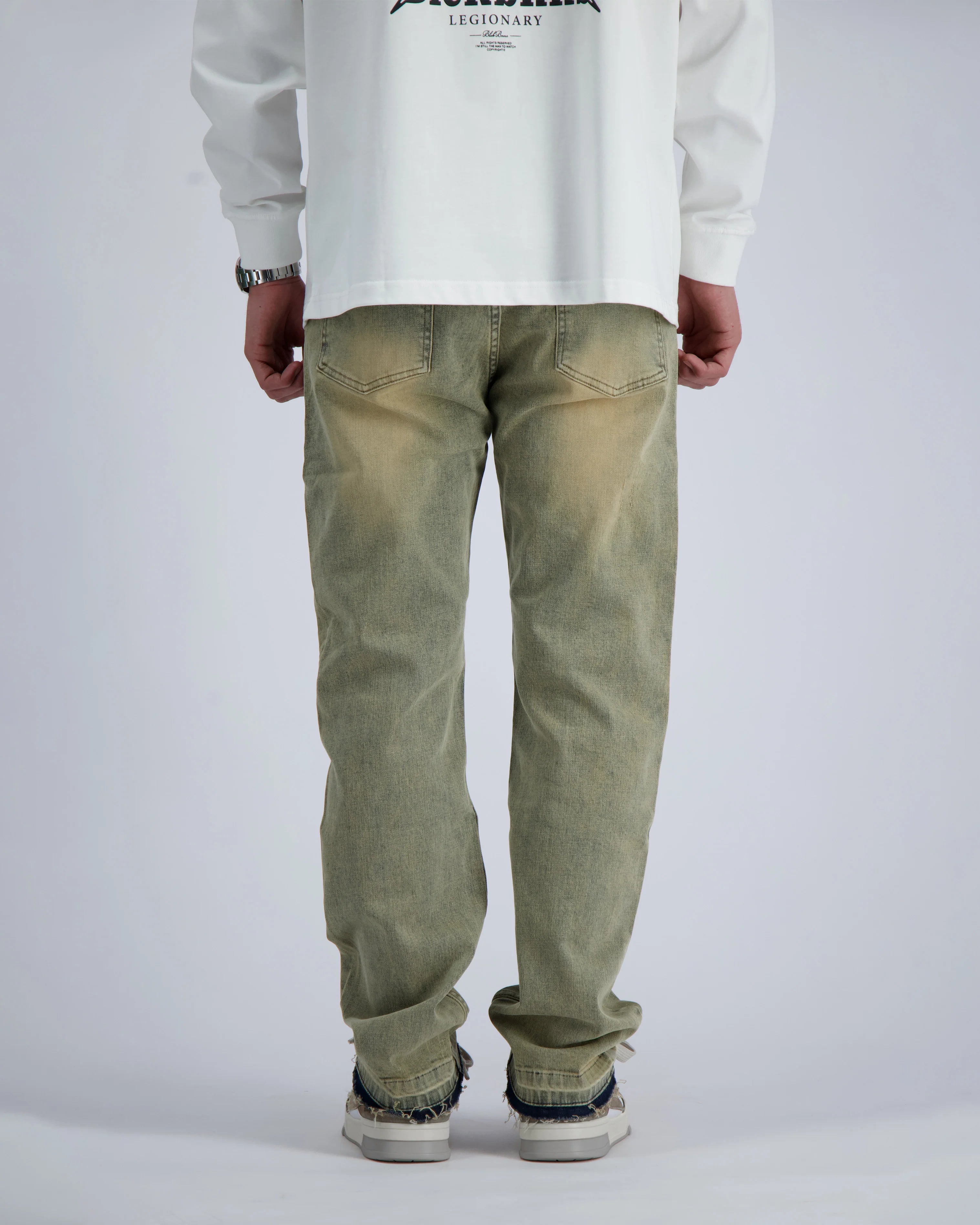 SAHARA STRAIGHT DENIM | Blauw