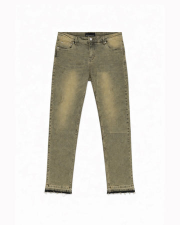 Black Bananas - SAHARA STRAIGHT DENIM - Blue - Rechte stretch herenjeans