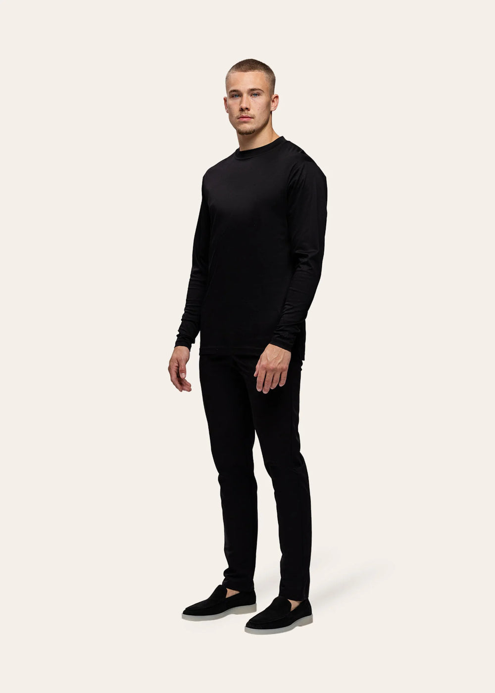 TriaD'oro - Longsleeve T-Shirt - Black