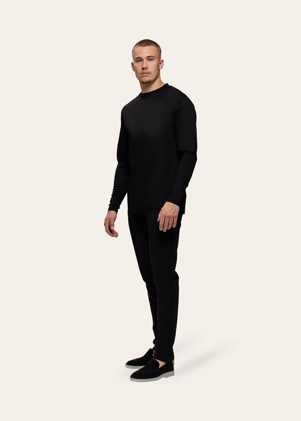 TriaD'oro - Longsleeve T-Shirt - Black