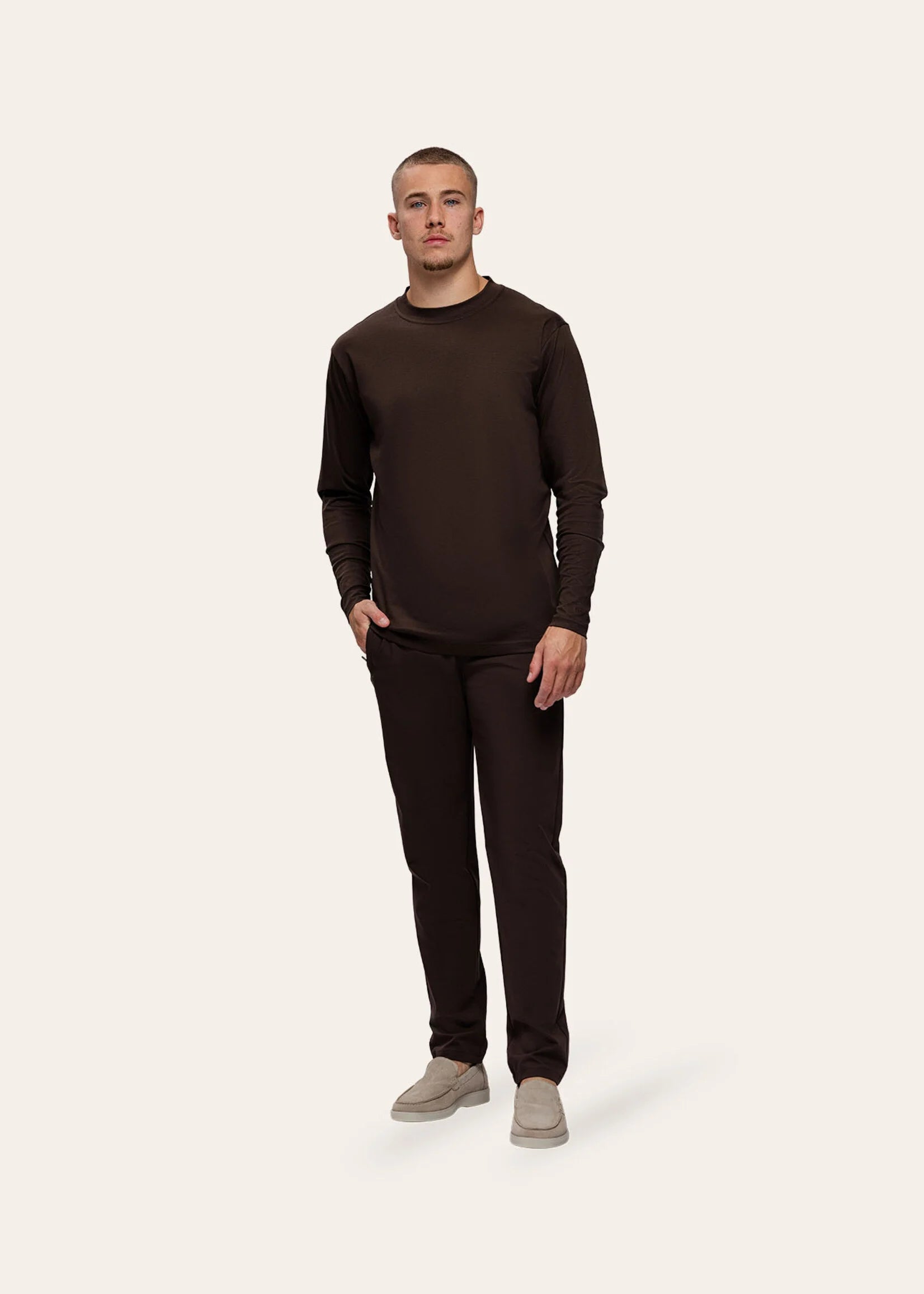 Longsleeve T-Shirt Brown
