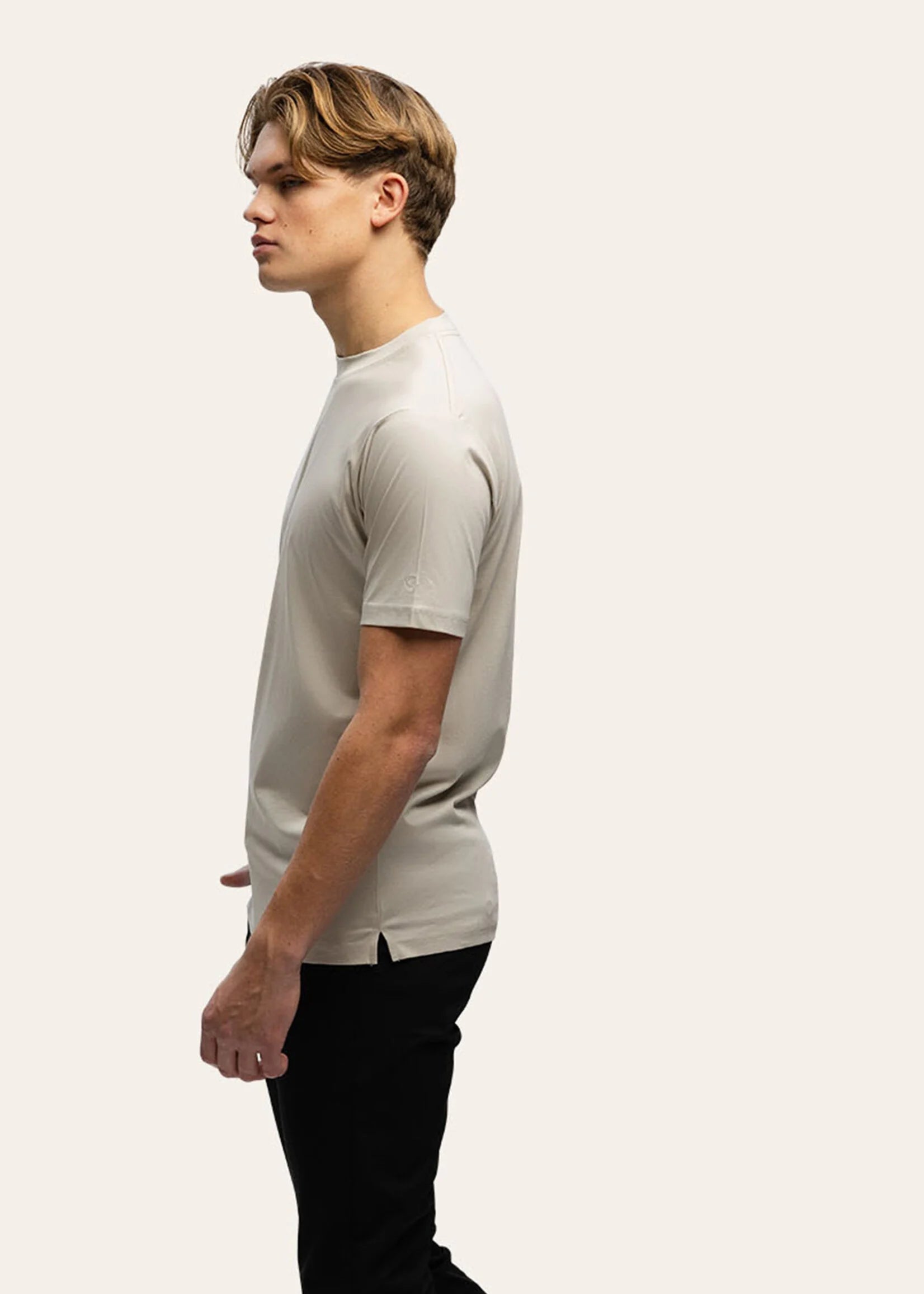 Slim Fit T-Shirt Beige