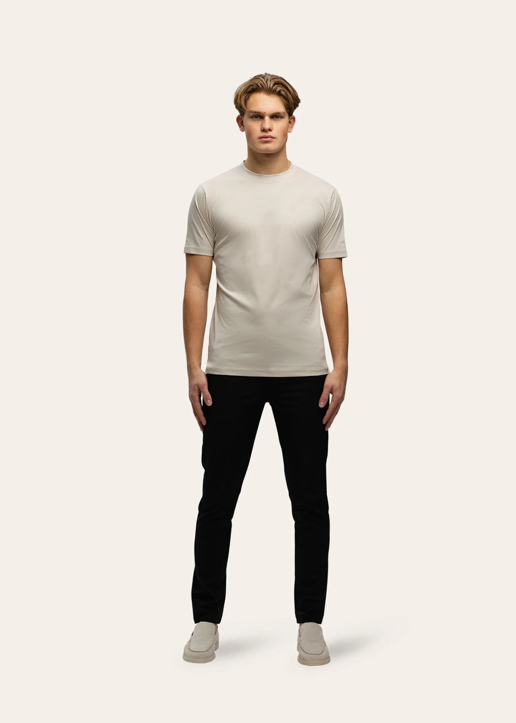 Slim Fit T-Shirt Beige