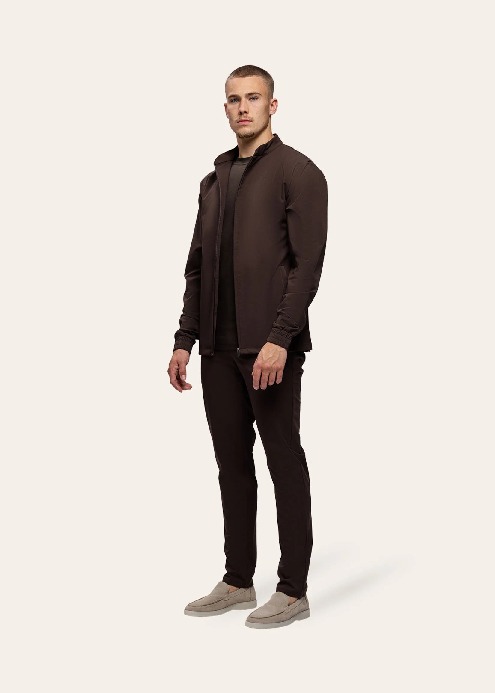 Tracksuit Jacket Brown