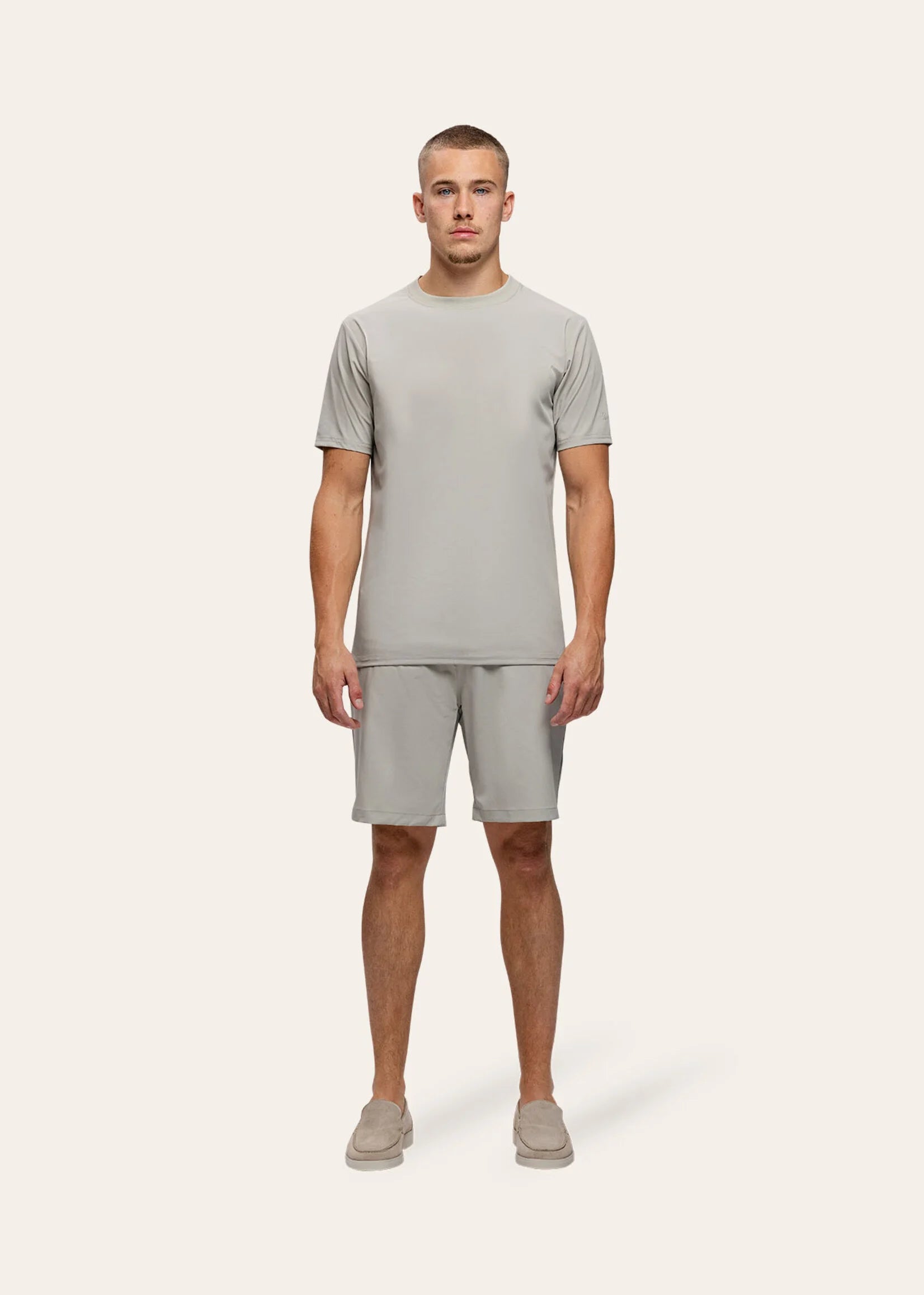 Reis-T-shirt Zand
