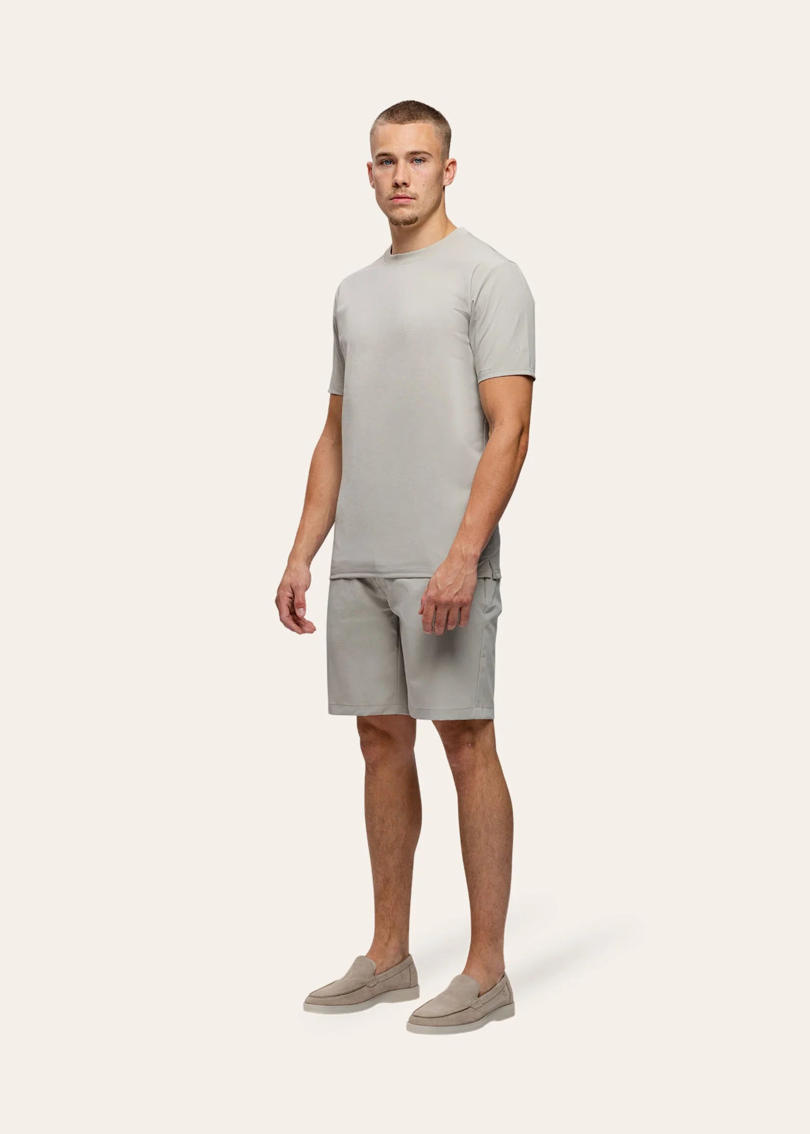 Reis-T-shirt Zand