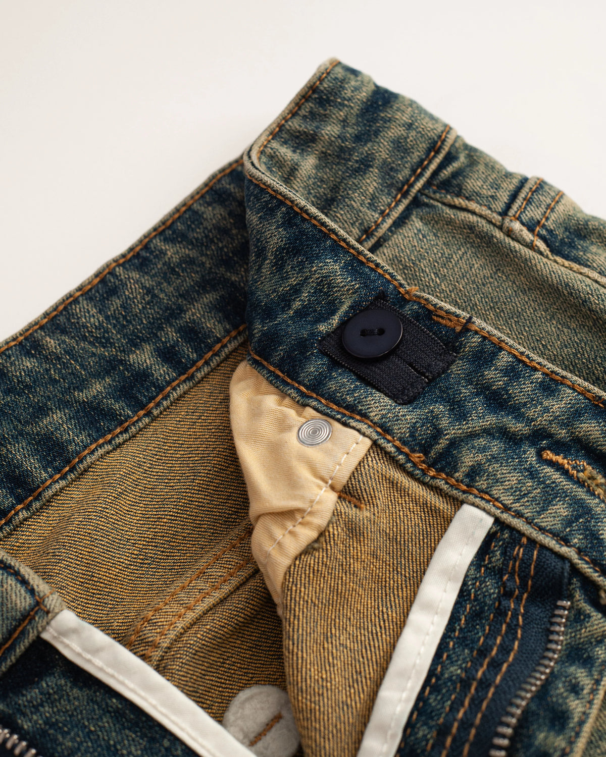 Black bananas - ZIP SEAMED DENIM - BLUE