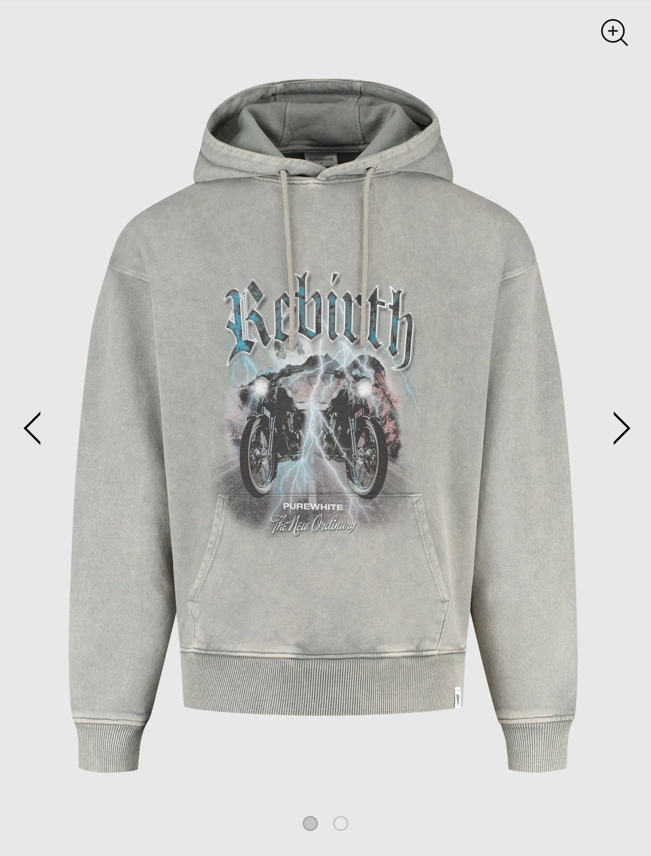 PURE WHITE REBIRTH HOODIE